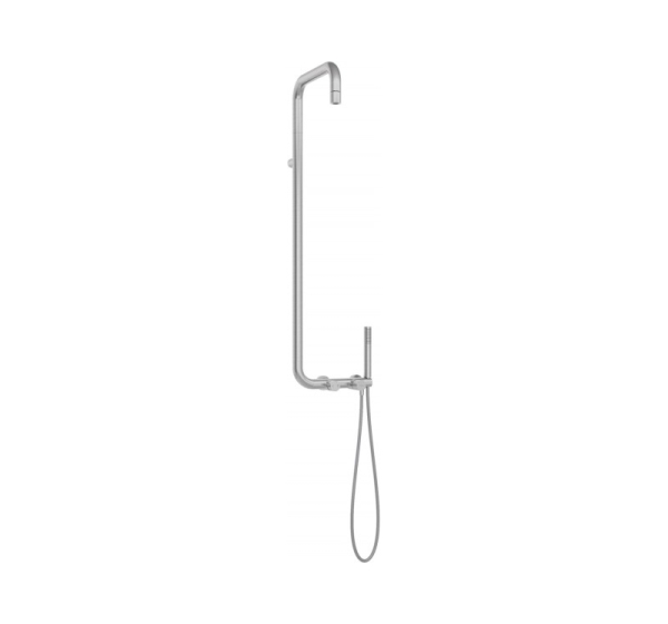 Shower head with shower faucet