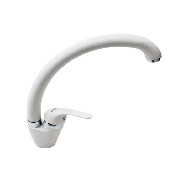 PYRAMIS OSSIA granite faucet polar white