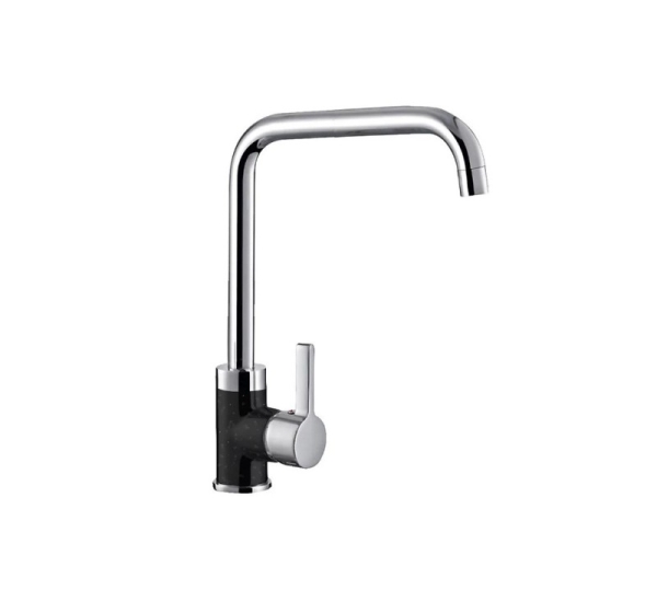 PYRAMIS SILVIO DUO granite black mixer