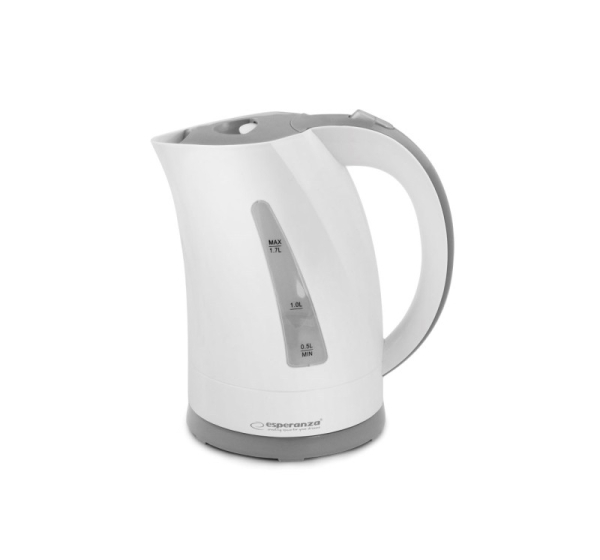 Esperanza EKK022 electric kettle 1.7 L 2200 W Grey, White