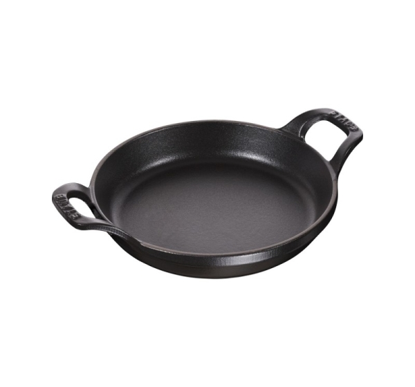 Staub Round Baking & Casserole Dish - 400 ml, Black