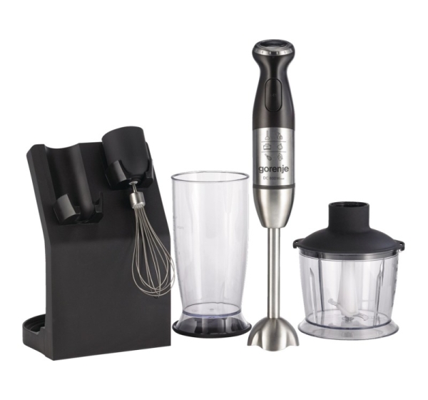 Gorenje HBC807QB 0.5 L Hand mixer 800 W Black, Stainless steel