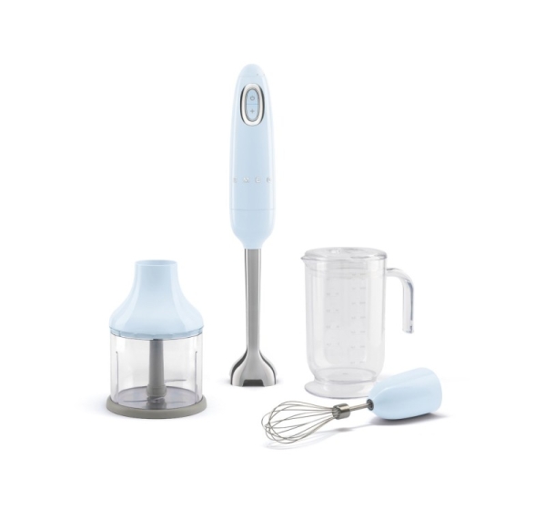 Smeg HBF03PBEU Hand blender with accessories 700 W Blue