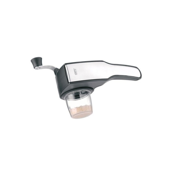 GEFU 19060 manual grater/spiralizer Rotary grater Black, Stainless steel