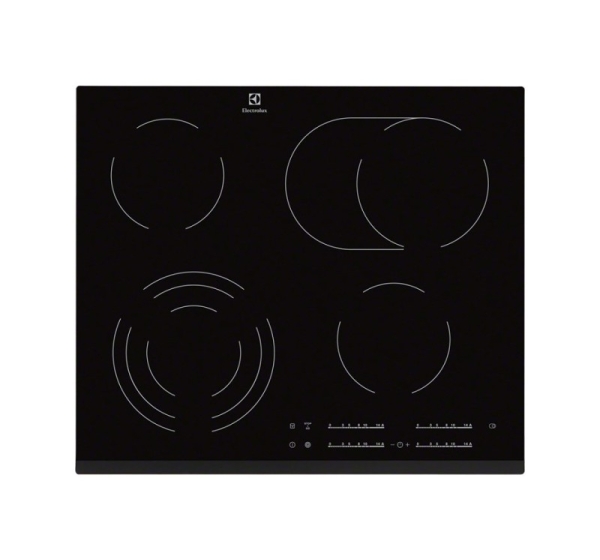 Electrolux EHF6547FXK hob Black Built-in 4 zone(s)