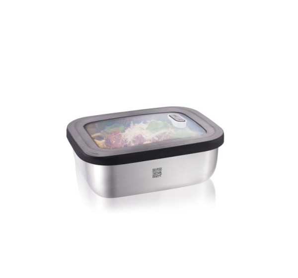 Gefu Provido rectangular container stainless steel 1,3 l G-12775