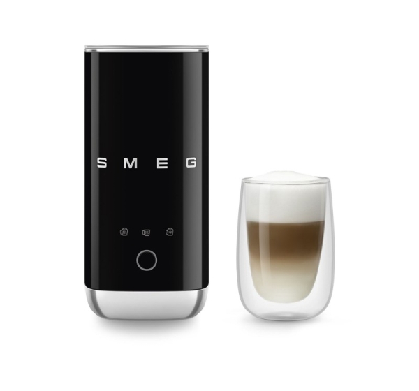 Smeg MFF02BLEU Automatic milk frother/warmer Black