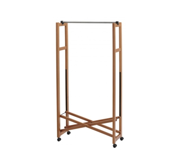ARREDAMENTI GIULIUS Giulius Clothes Rack - 78 x 31 cm, Brown