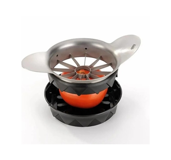 GEFU POMO manual food chopper Black, Stainless steel