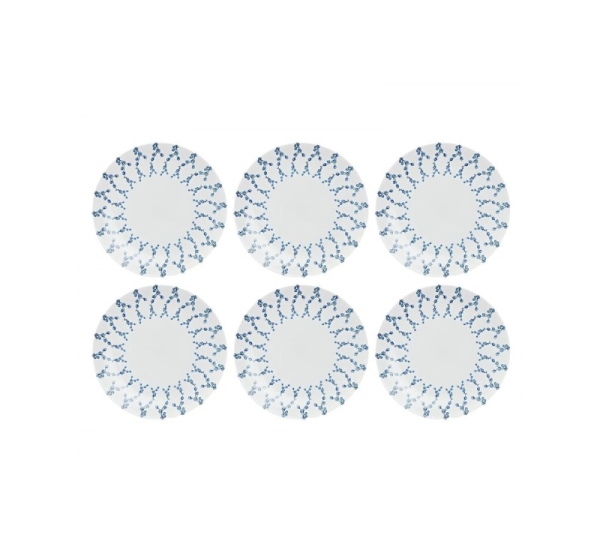 ROSE&TULIPANI ONIRIA Set of 6 dinner plates 27 cm