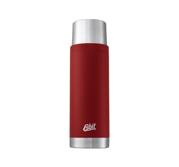 Termos Esbit Sculptor Vacuum Flask 1 l - burgundy red