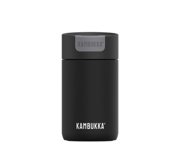 Kambukka Olympus 300ml Jet Black thermal mug