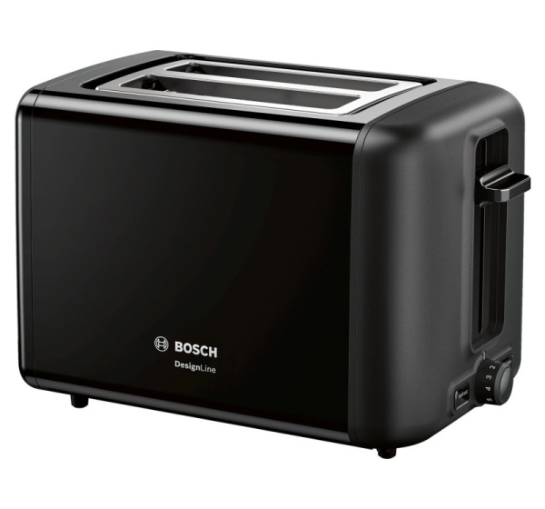 Bosch TAT3P423 toaster 2 slice(s) 970 W Black
