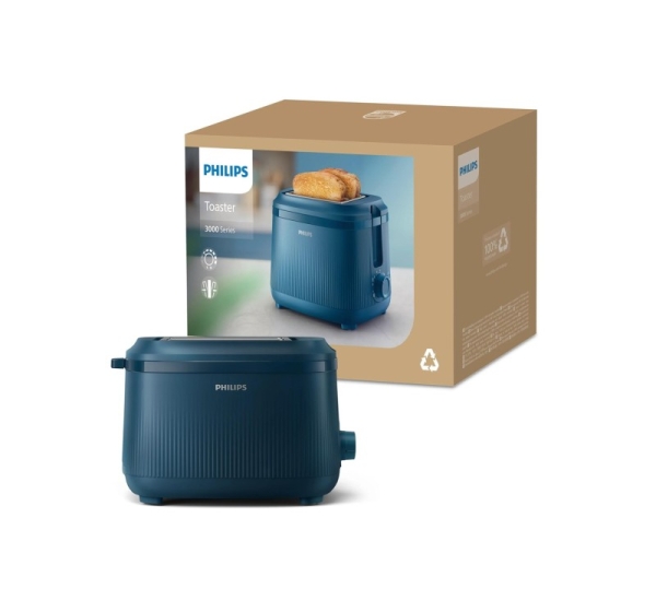 Philips 3000 series HD2511/70 toaster 8 2 slice(s) 830 W Blue
