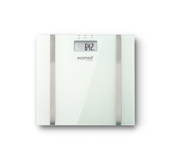 Ecomed BS-70E Rectangle White Electronic personal scale
