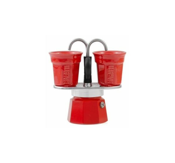 Bialetti Mini Express Moka pot 0.09 L Red
