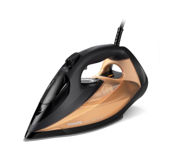 Philips 7000 series DST7040/80 HV Steam Iron Black/Gold
