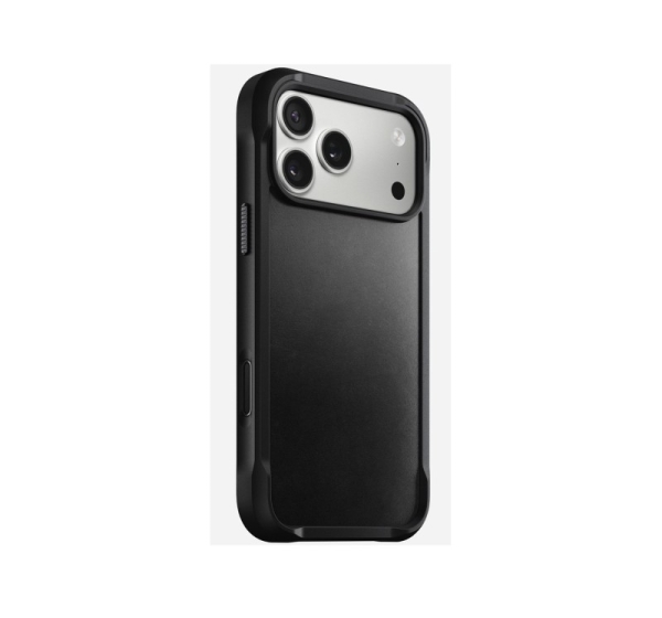 Nomad Rugged Leather Case mobile phone case 17.5 cm (6.9") Cover Black