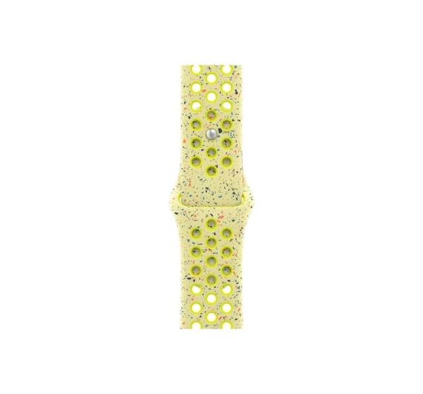 Apple MC1U4ZM/A smart wearable accessory Band Yellow Fluoroelastomer