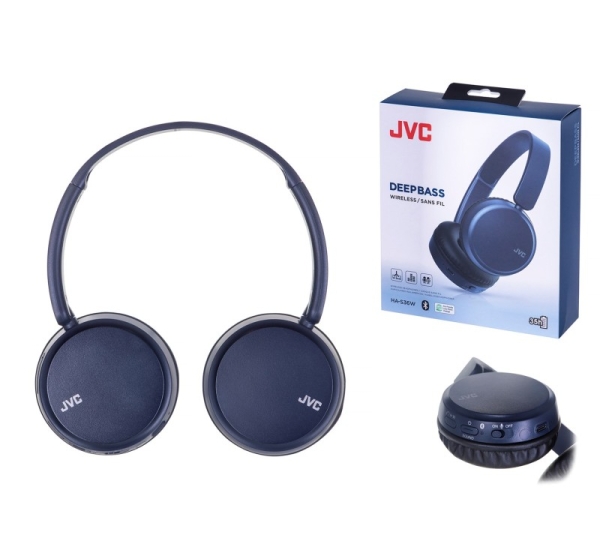 JVC HAS-36WAU BT headphones blue