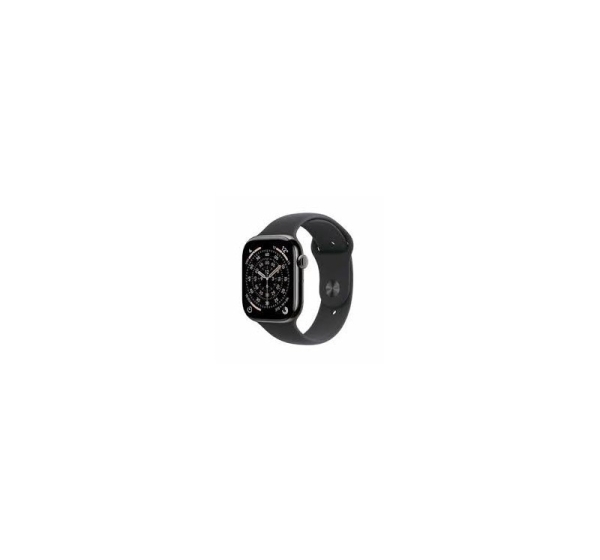 Apple Watch Series 11Â GPS + Cellular 42mmÂ Natural Titanium Case with Stone Grey Sport Band - S/M