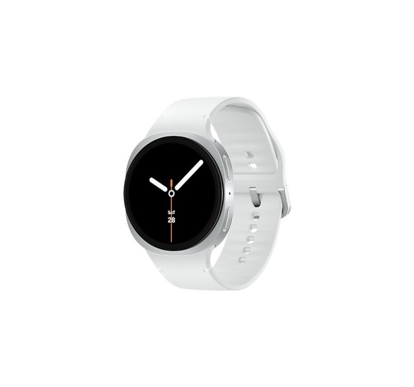 Samsung Galaxy Watch 8 3.81 cm (1.5") AMOLED 44 mm Digital 480 x 480 pixels Touchscreen Silver Wi-Fi GPS (satellite)