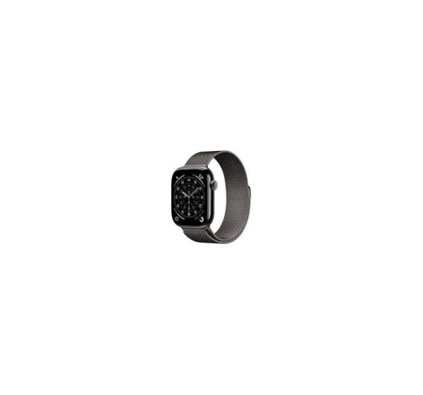 Apple Watch Series 11Â GPS + Cellular 46mmÂ Slate Titanium Case with Slate Milanese Loop - S/M