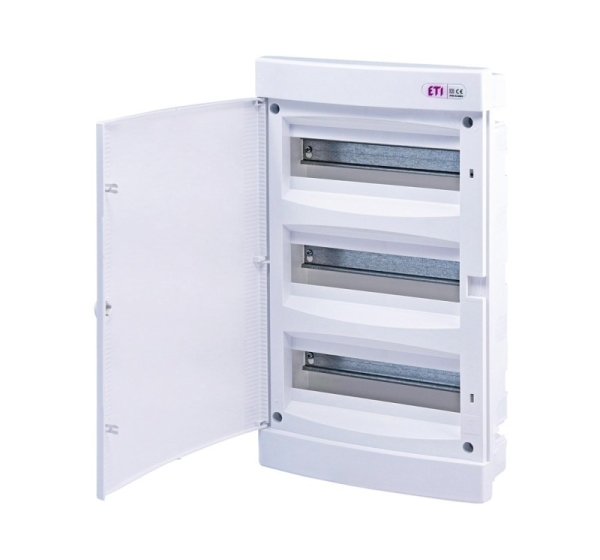 Plastic distribution box PT 36M 3x 12M 460x273x68