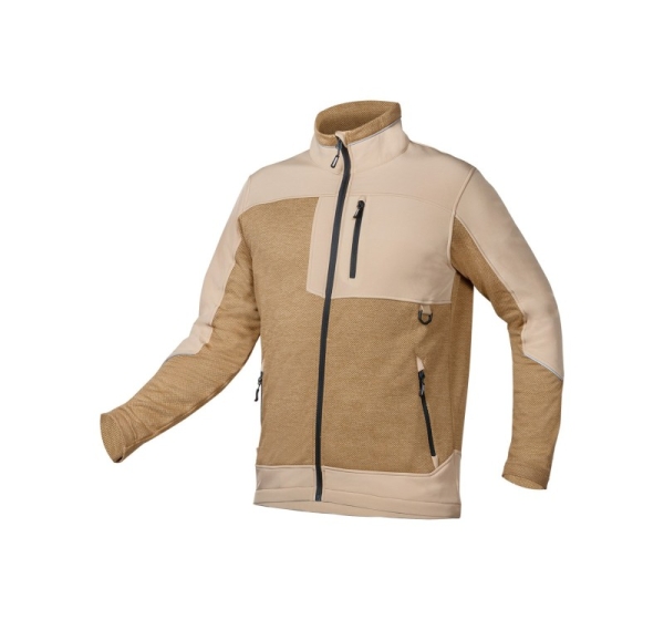 Softshell sweatshirt OUTDOOR, beige, size L