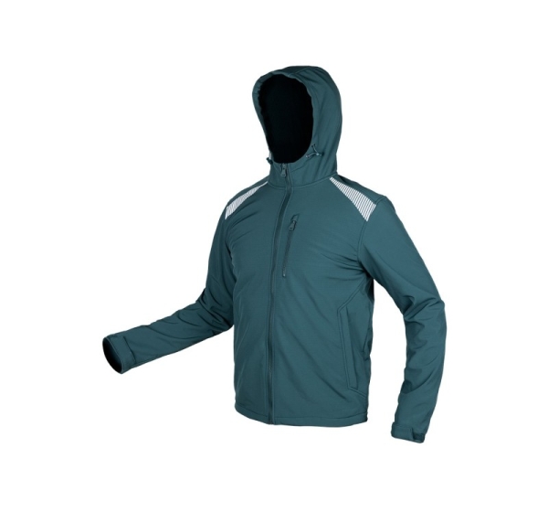 Jacket Mix&Match, 4-way stretch, green, size L