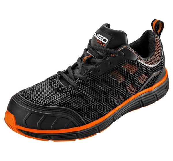 Work shoes S1, steel toe cap, size 47