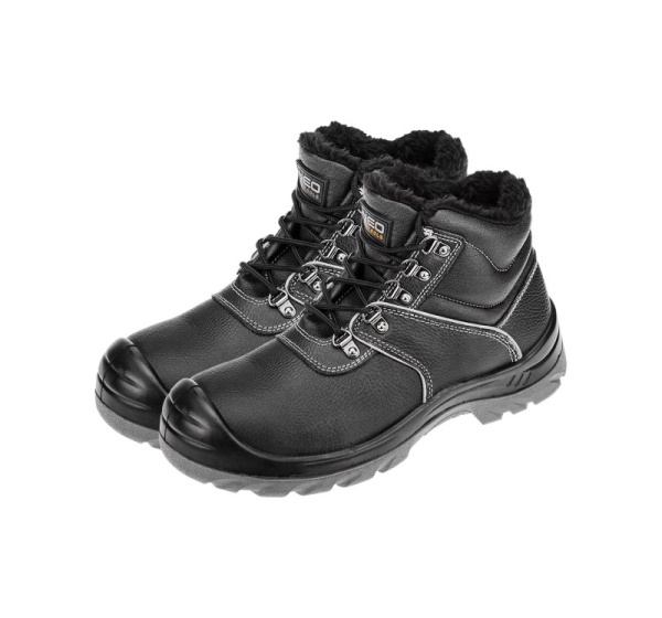 Work ankle boots padded S3 SRC, steel toe cap and penetration-resistant insert, size 47
