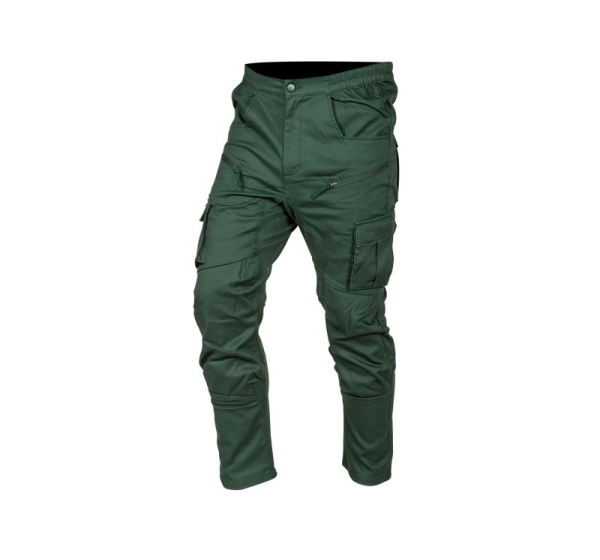 OUTDOOR jogger work trousers, green, size L