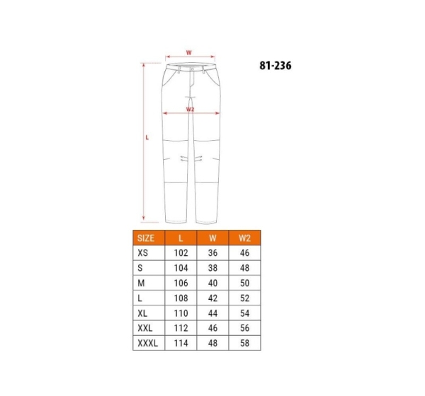 NEO tools 81-236-S protective trousers Black