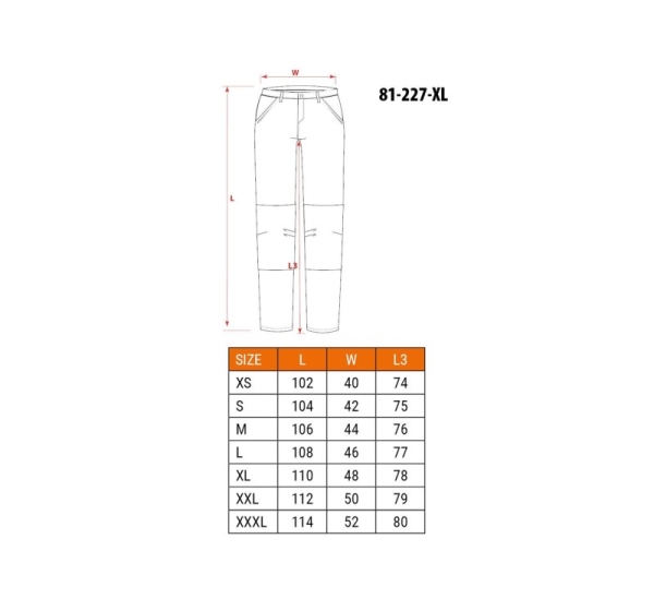 NEO tools 81-227-XL protective trousers