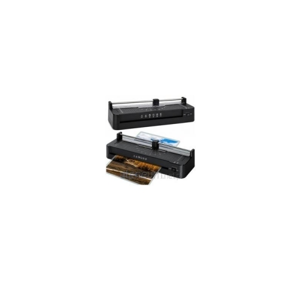 Laminator Ze Zgrzewarką i Gilotyną 3W1 Do Dokumentów Zdjęć A3 Czarny