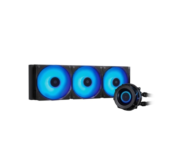 Chieftec CLC-360-VRM-RGB computer cooling system Computer case All-in-one liquid cooler 12 cm Black