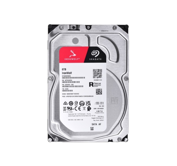 Seagate IronWolf internal hard drive 6 TB 256 MB 3.5" Serial ATA III (ST6000VN006)