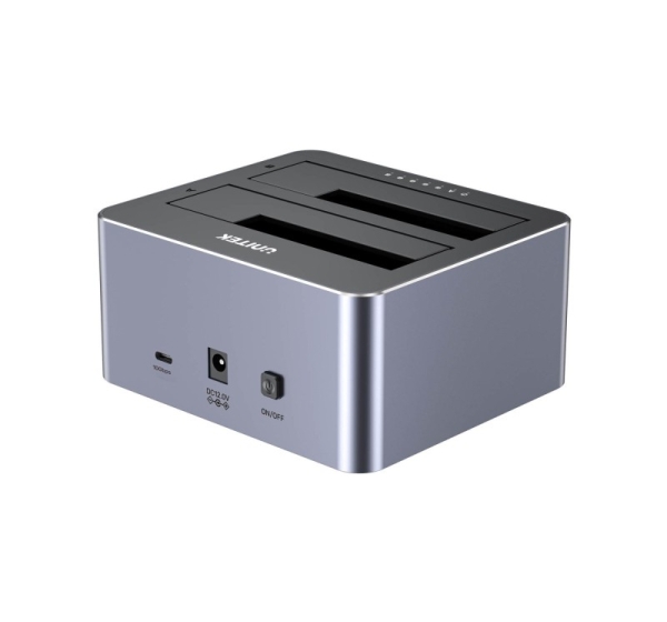 UNITEK CLONING STATION 2X SATA 2.5" 3.5" USBC 10GB