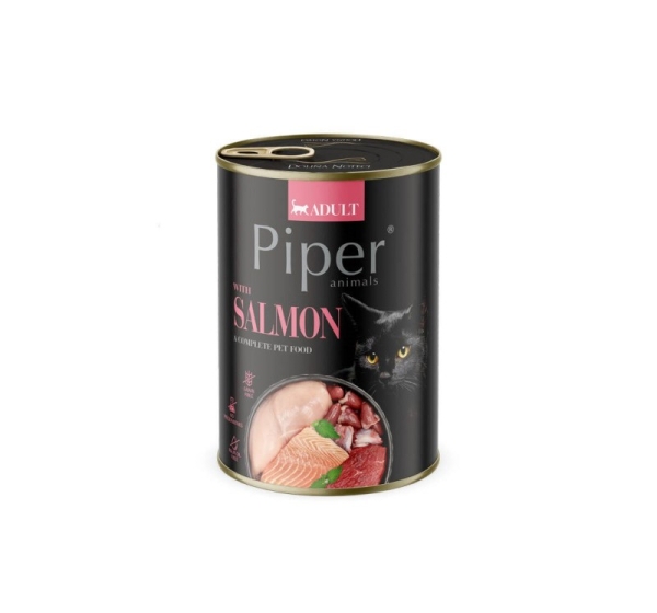 PIPER Animals with salmon - wet cat food - 400g