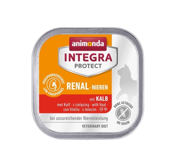ANIMONDA Integra Protect Renal Veal - wet cat food - 100g