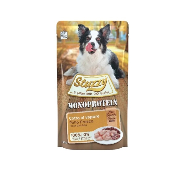 STUZZY Monoprotein Chicken - wet dog food - 150g