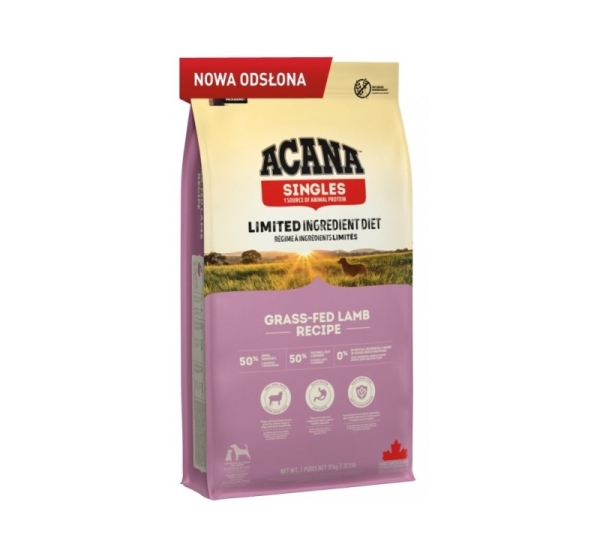 ACANA Singles Grass-Fed Lamb - dry dog food - 17kg