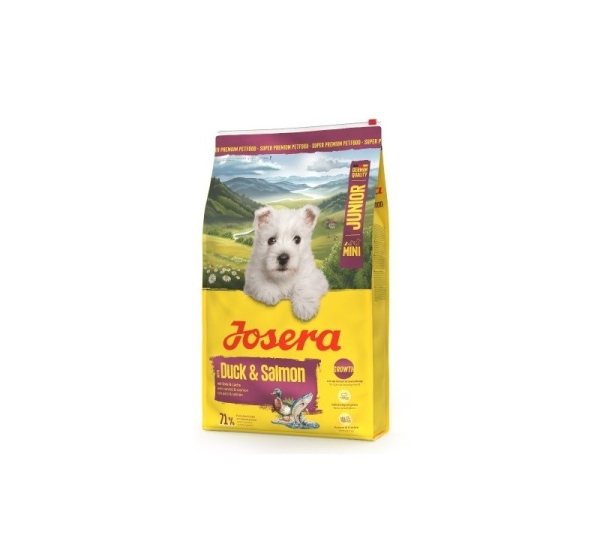 JOSERA Mini Junior Duck & Salmon - dry dog food - 10kg
