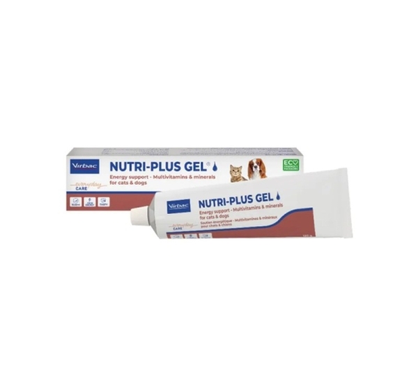 VIRBAC Nutri-Plus Gel - dietary supplement for dogs and cats - 120g
