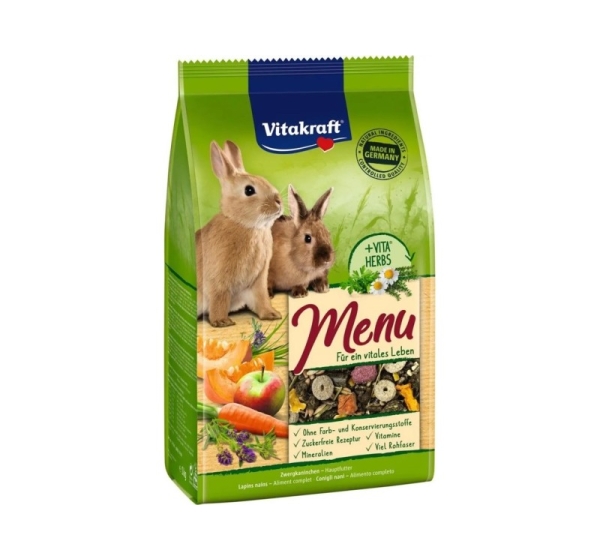 VITAKRAFT Menu Vital - rabbit food - 3kg