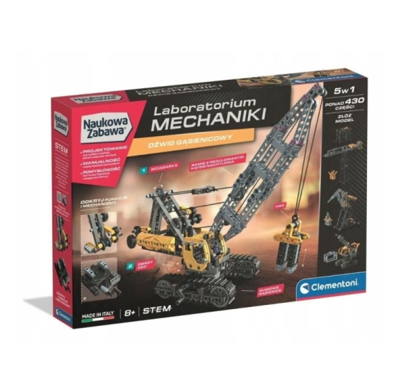 Clementoni Scientific Fun - Mechanics Laboratory: Crane