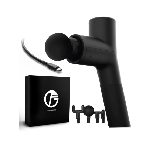 Extralink Massage Gymgun Fit 2.0 Lite | Massage gun | 4 heads, 6 modes