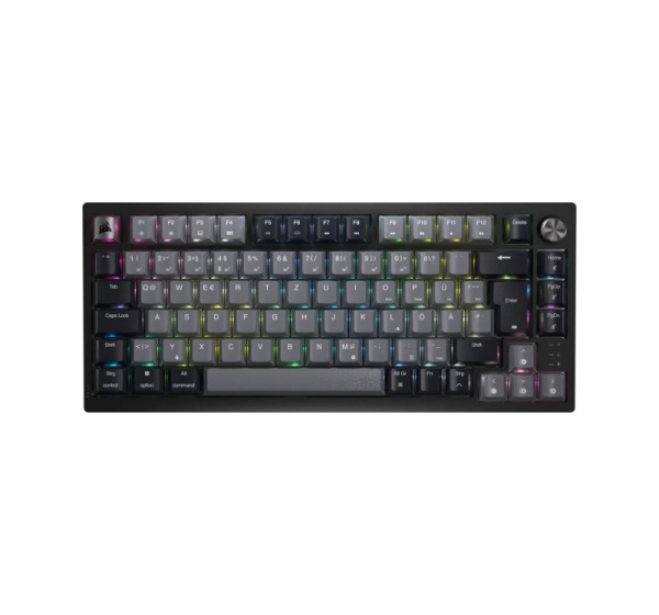 Corsair K65 PLUS WIRELESS 75 % RGB keyboard Gaming RF Wireless + USB QWERTY Nordic Black