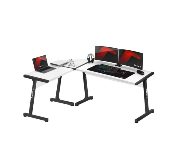 GAMING DESK HUZARO HERO 6.0 WHITE